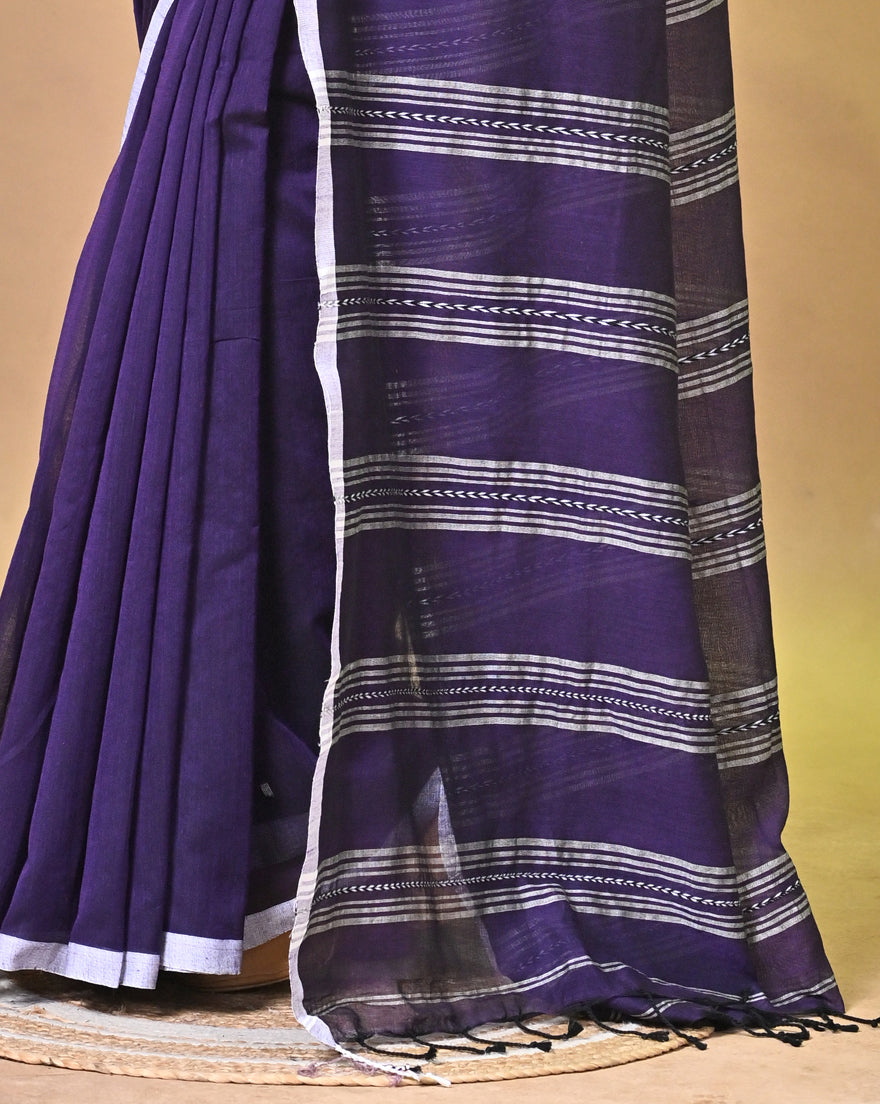 Handloom Pure Khadi Cotton Saree