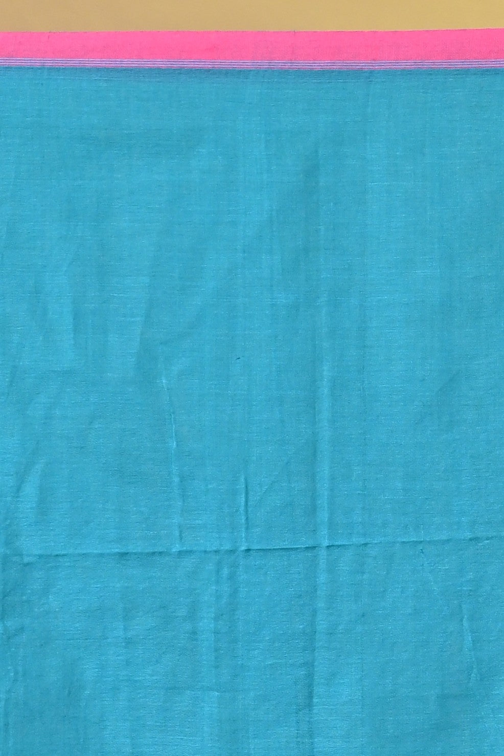 Handloom Pure Cotton Teal Green Buti Saree