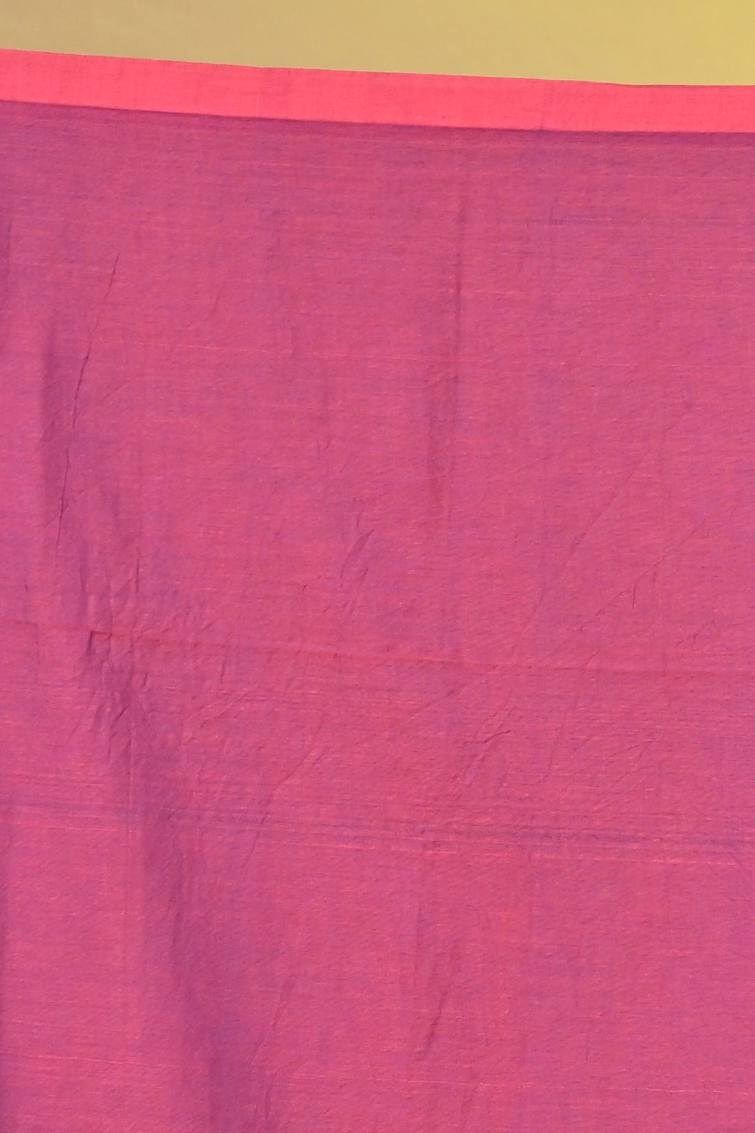 Magenta Pure Cotton Handloom Saree with Traditional Buti Motifs