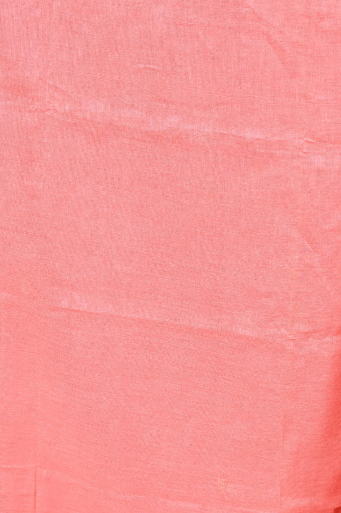 Peach Linen Saree with Embroidery