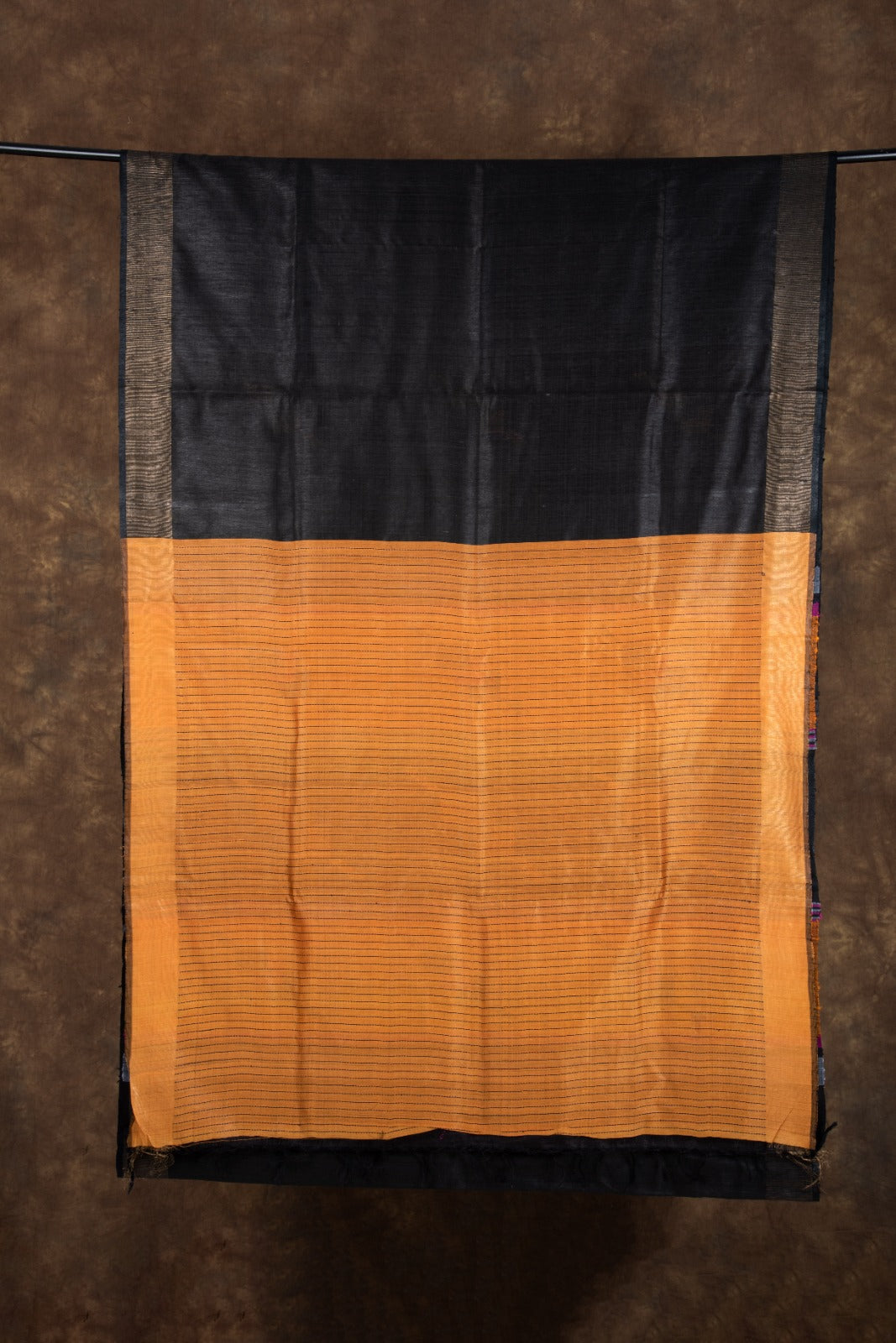 Pure Mulberry Dupion Handloom Silk Saree